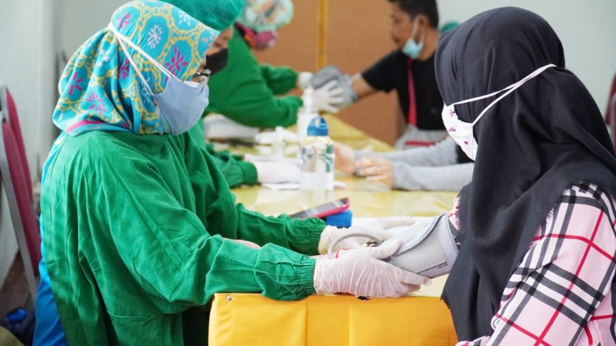 PT Jamkrida Jakarta dan PD Dharma Jaya Sediakan Sentra Vaksinasi Warga