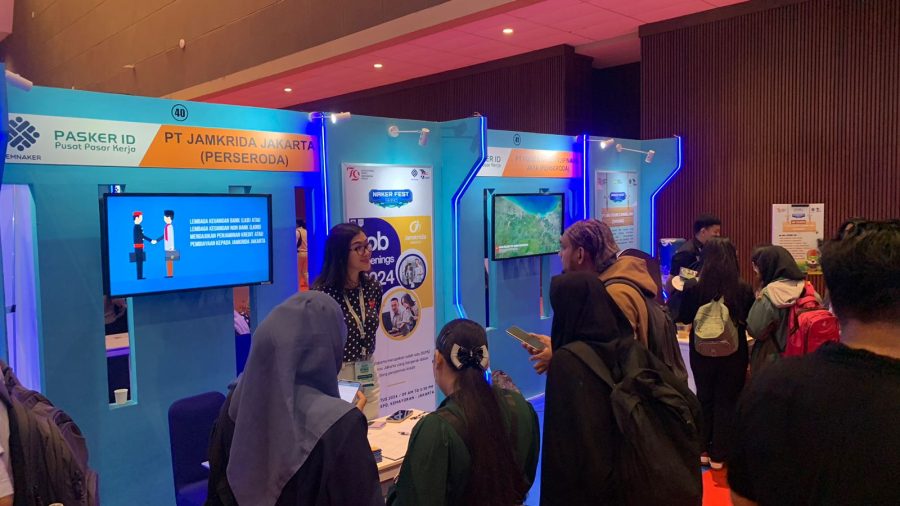 Jamkrida Jakarta Hadiri Job Fair Naker Fest 2024