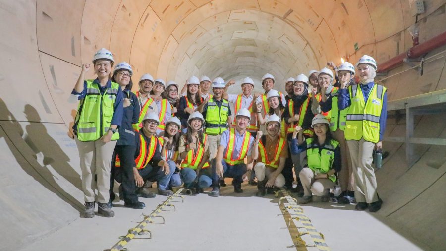 Kunjungan ke Stasiun MRT Monas