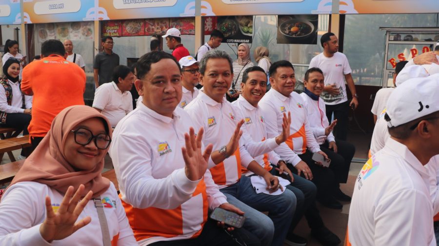 Jamkrida turut menghadiri Pencanangan Hari Ulang Tahun ke-499 Kota Jakarta sebagai bentuk…
