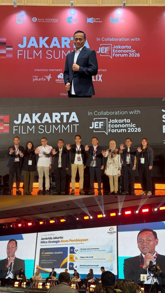 Direktur Utama PT Jamkrida Jakarta menjadi Pembicara (Narasumber) Kegiatan Jakarta Film Su…