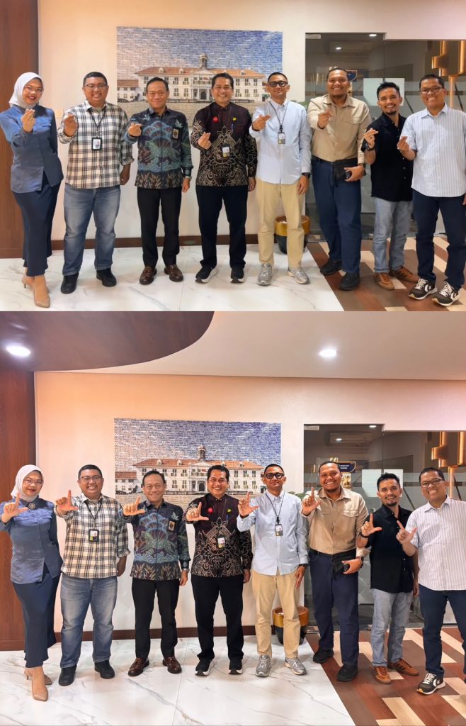 Unit Syariah bersama Direktur Utama Jamkrida Jakarta menemui Pimpinan Kanwil 1 Pegadaian S…
